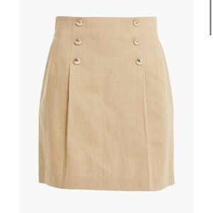 Sandro camel skirt